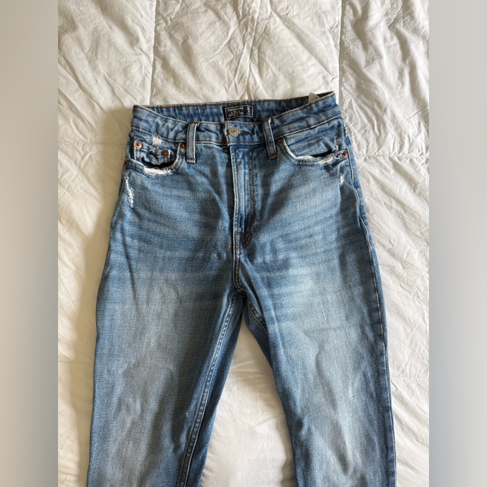 Abercrombie Simone High Rise Slim Jeans